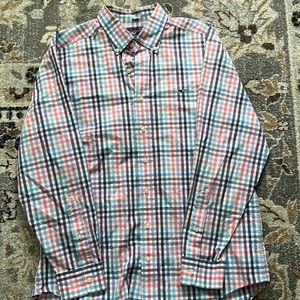 Vineyard Vines button down shirt.